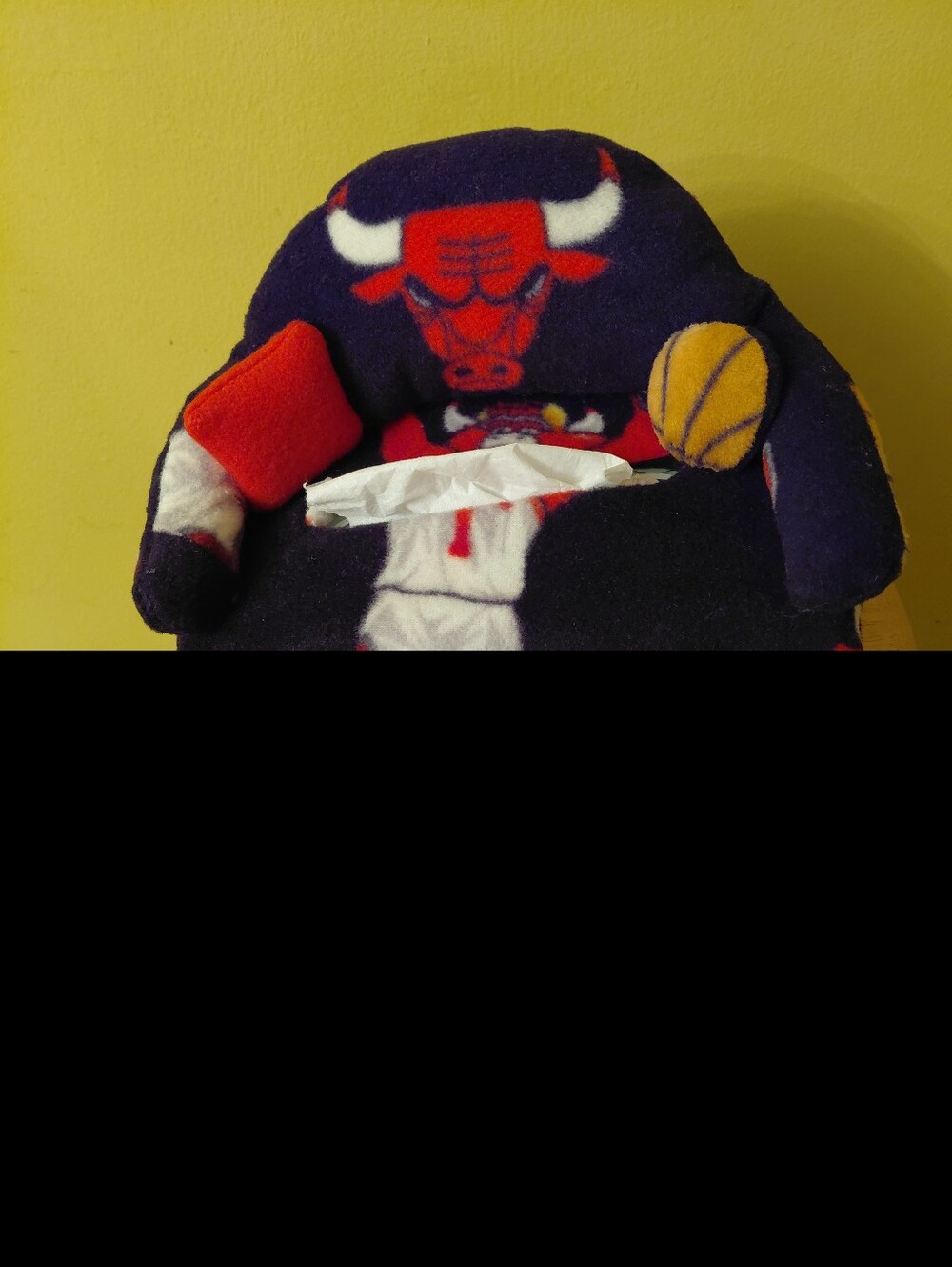 Chicago Bulls Purple and Red Fleece Sweater